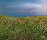 Irtiza Kazmi, 24 x 30 inches, Acrylics on Canvas, Landscape Painting, AC-IRTK-060